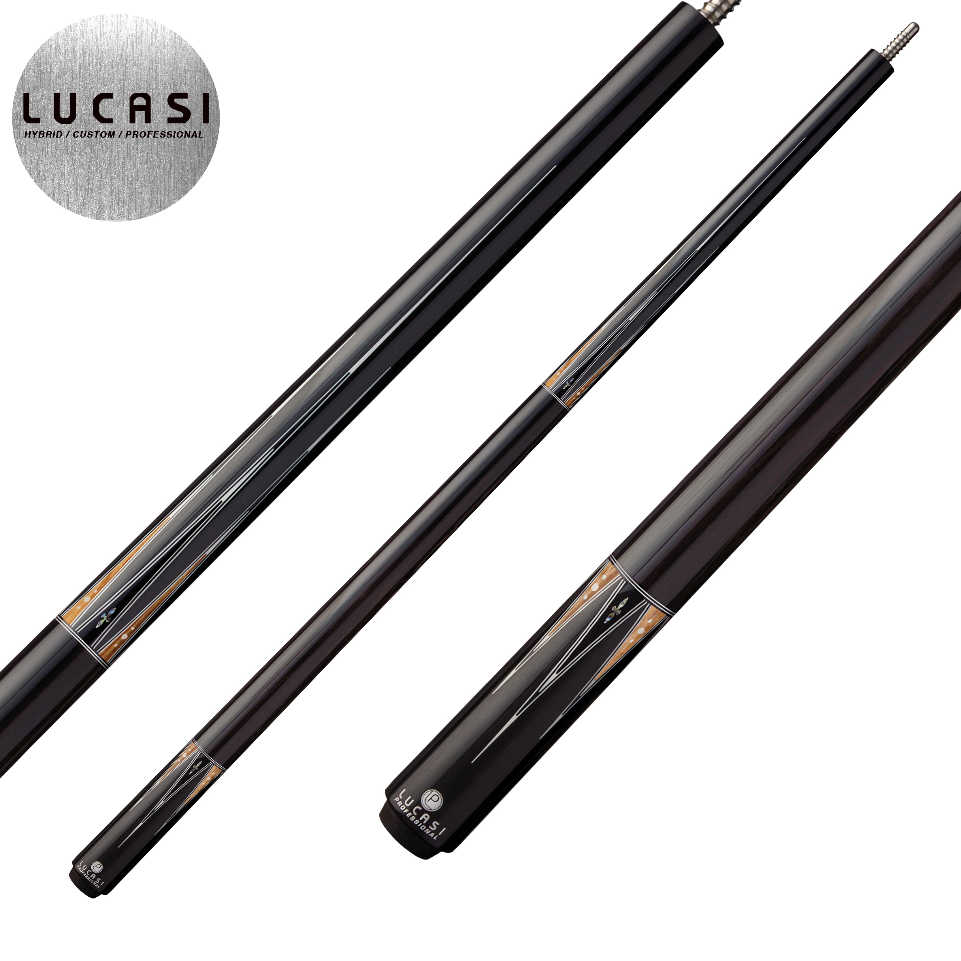 Lucasi LCPNWBUTT3-R Pro OD Series - Ebony Cue Butt