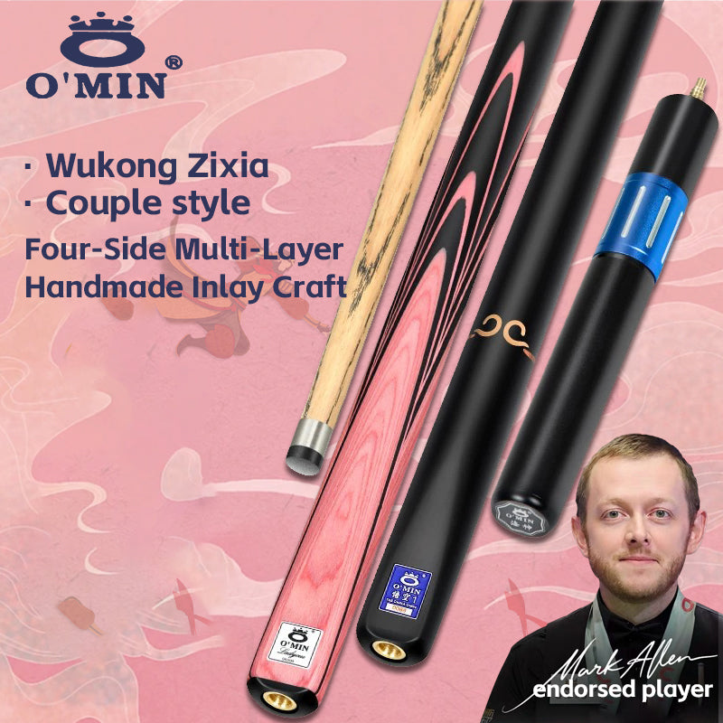 O’MIN Wukong & Zixia Heyball Billiard Cues Couple Set