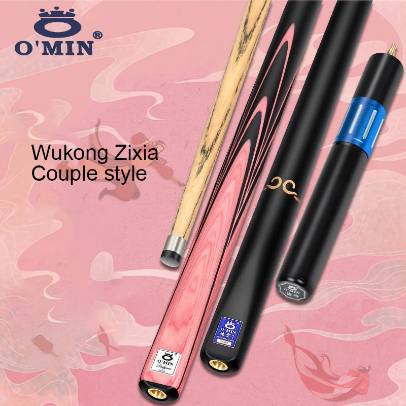 O’MIN Wukong & Zixia Heyball Billiard Cues Couple Set