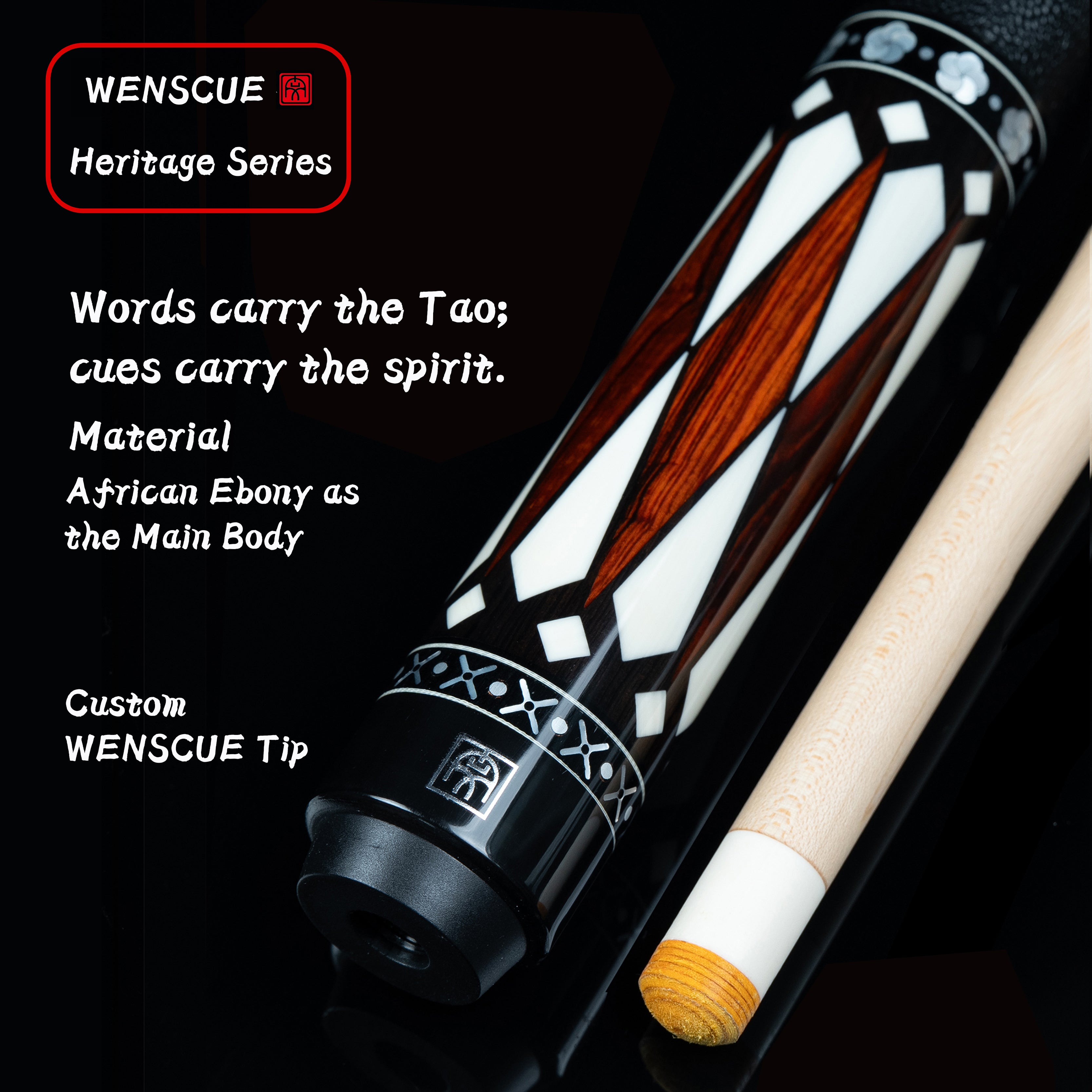 WENSCUE Heritage Series Shadow Fang 01 Pool Cue