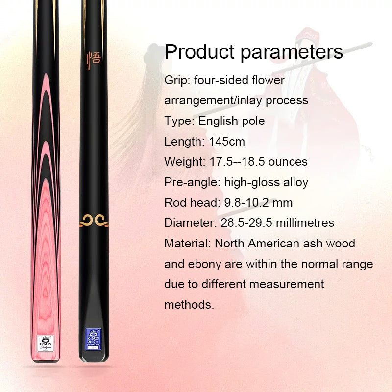 O’MIN Wukong & Zixia Heyball Billiard Cues Couple Set