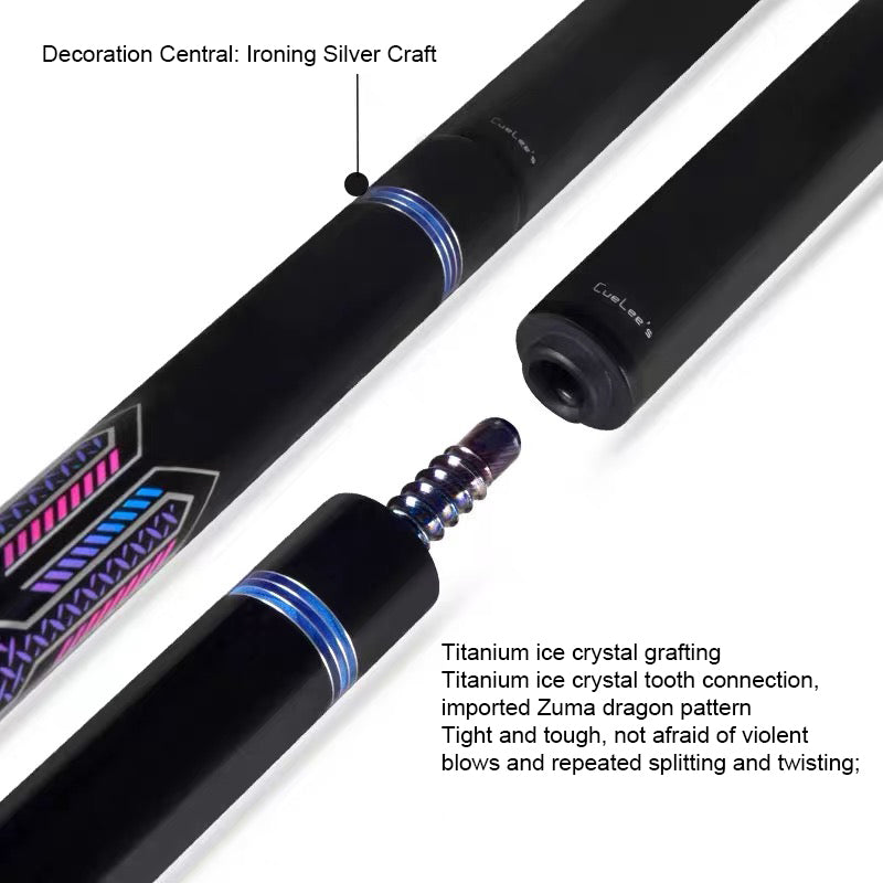 Cuelees Demon Blade Break Cue (No Wrap)