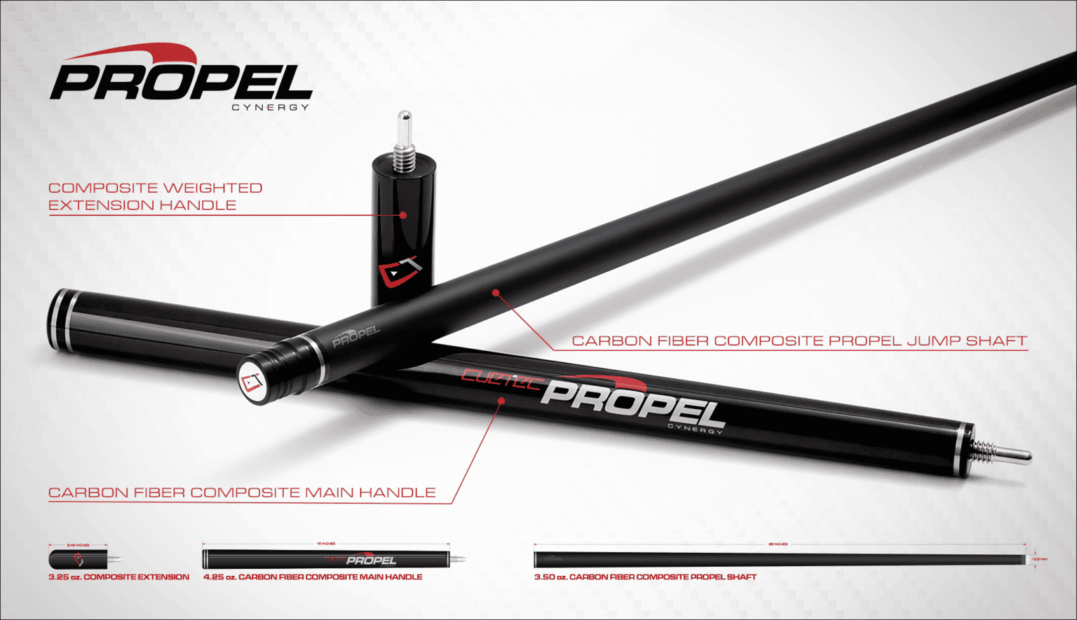 CYNERGY PROPEL Jump Cue – GHOST EDITION®