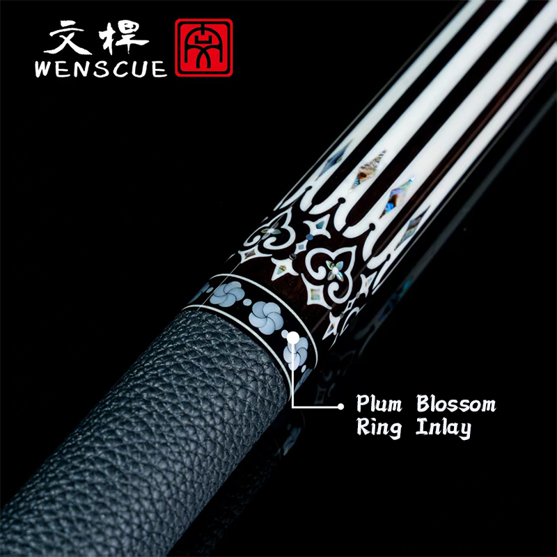 WensCue Illusion Series Starlight Pool Cue (Polished Butt)