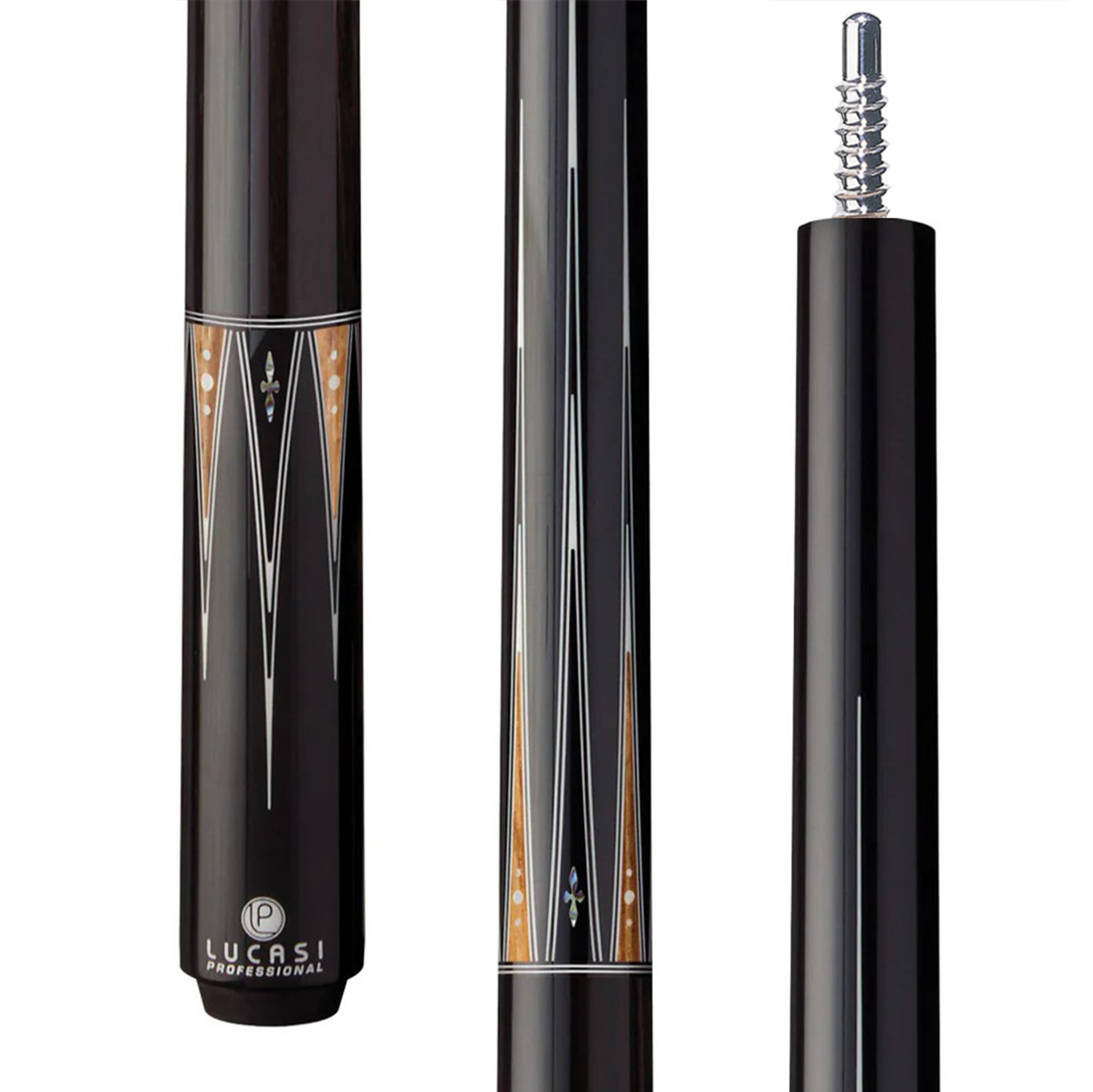 Lucasi LCPNWBUTT3-R Pro OD Series - Ebony Cue Butt