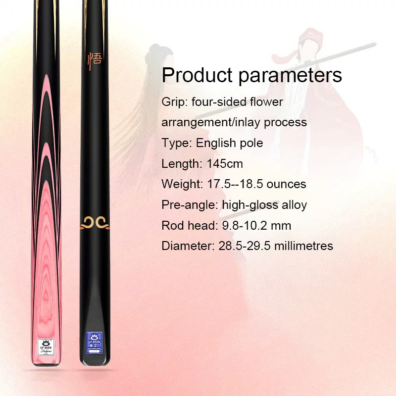 O’MIN Wukong & Zixia Heyball Billiard Cues Couple Set