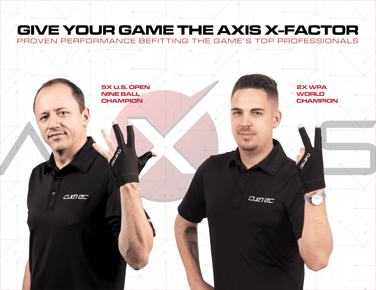 Cuetec Axis Glove Black