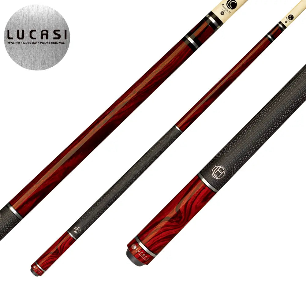 Lucasi Hybrid Cocobolo Cue with Fusion G5 Grip