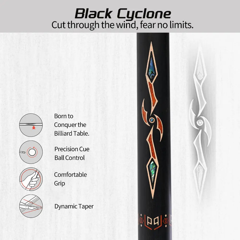 LP Cue Black Cyclone