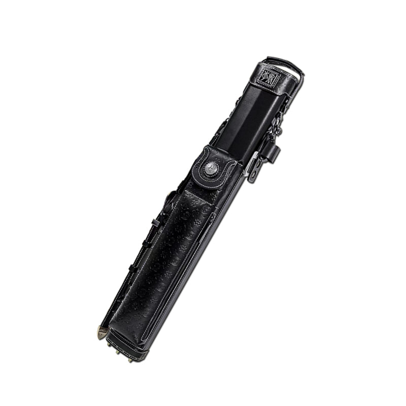 Cuelees HR High-End 6-Hole Hard Leather Billiards Cue Carry Case