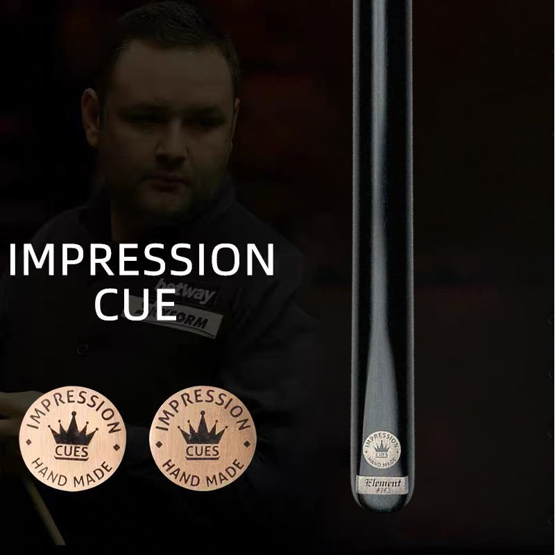 IMPRESSION ELEMENT Black-Through Chinese 8-Ball Cue