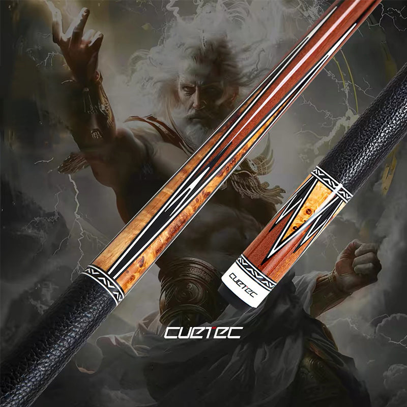 Cuetec Myth Series Zeus Pool Cue – Cynergy 15K Carbon Fiber