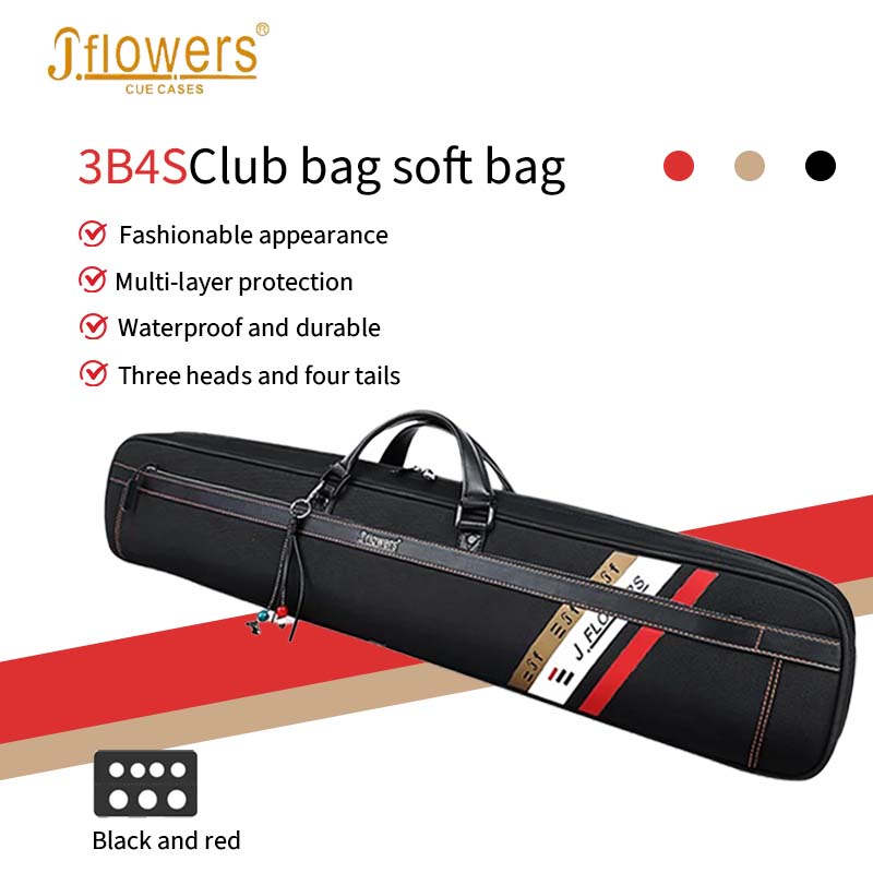 JFlowers 3B4S Soft Cue case