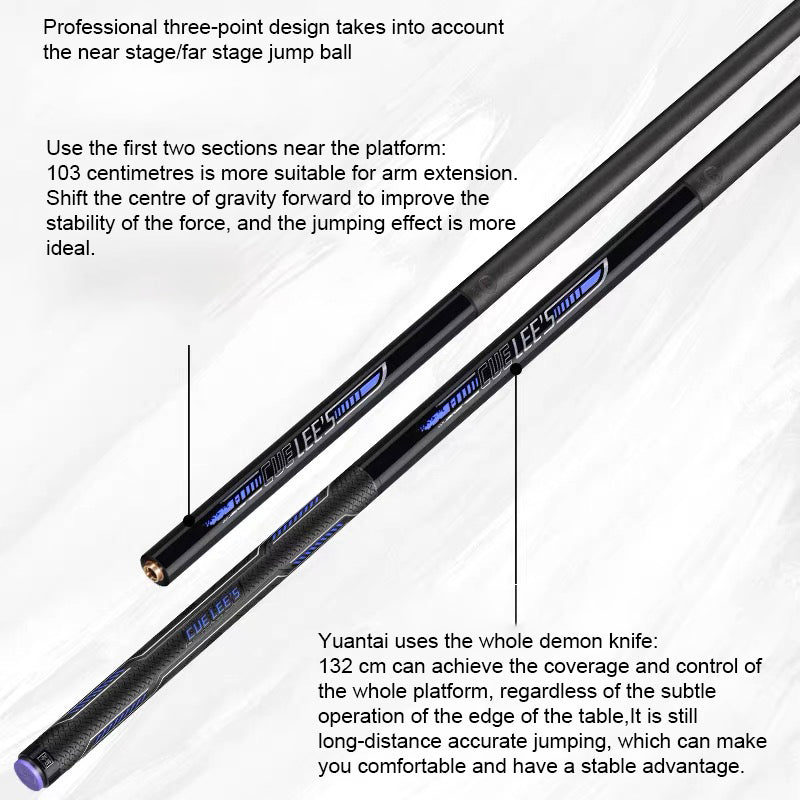 Cuelees Demon Blade Jump Cue