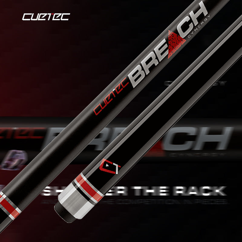 Cuetec CYNERGY BREACH Break Cue – Black