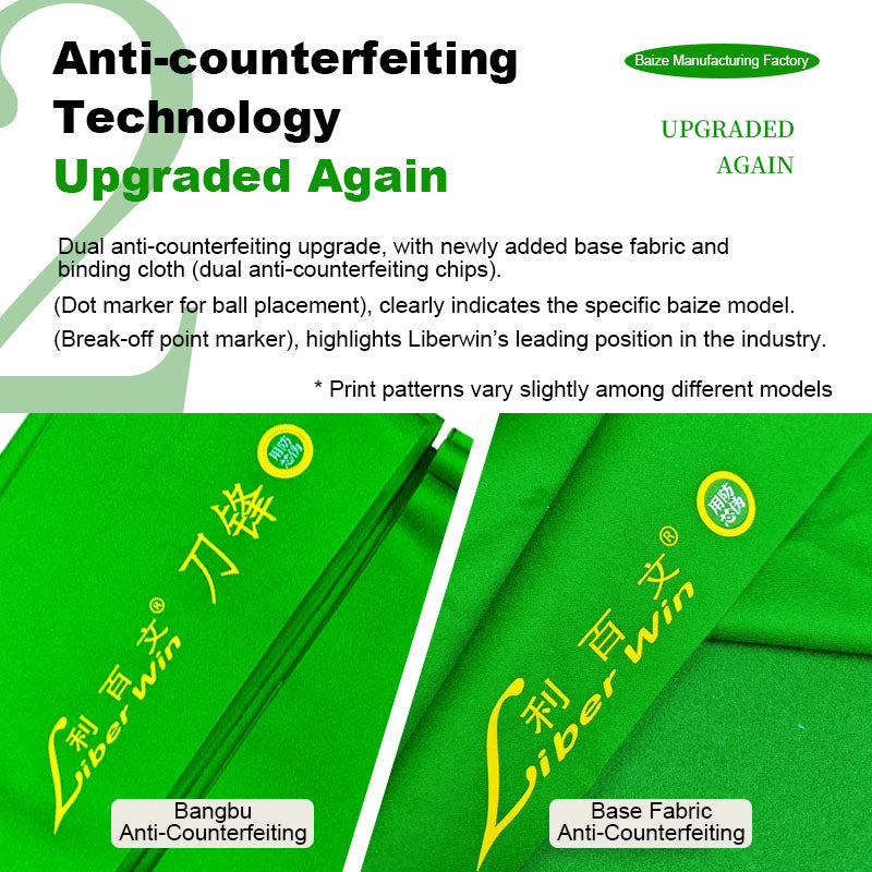 Liberwin Blade Snooker Cloth
