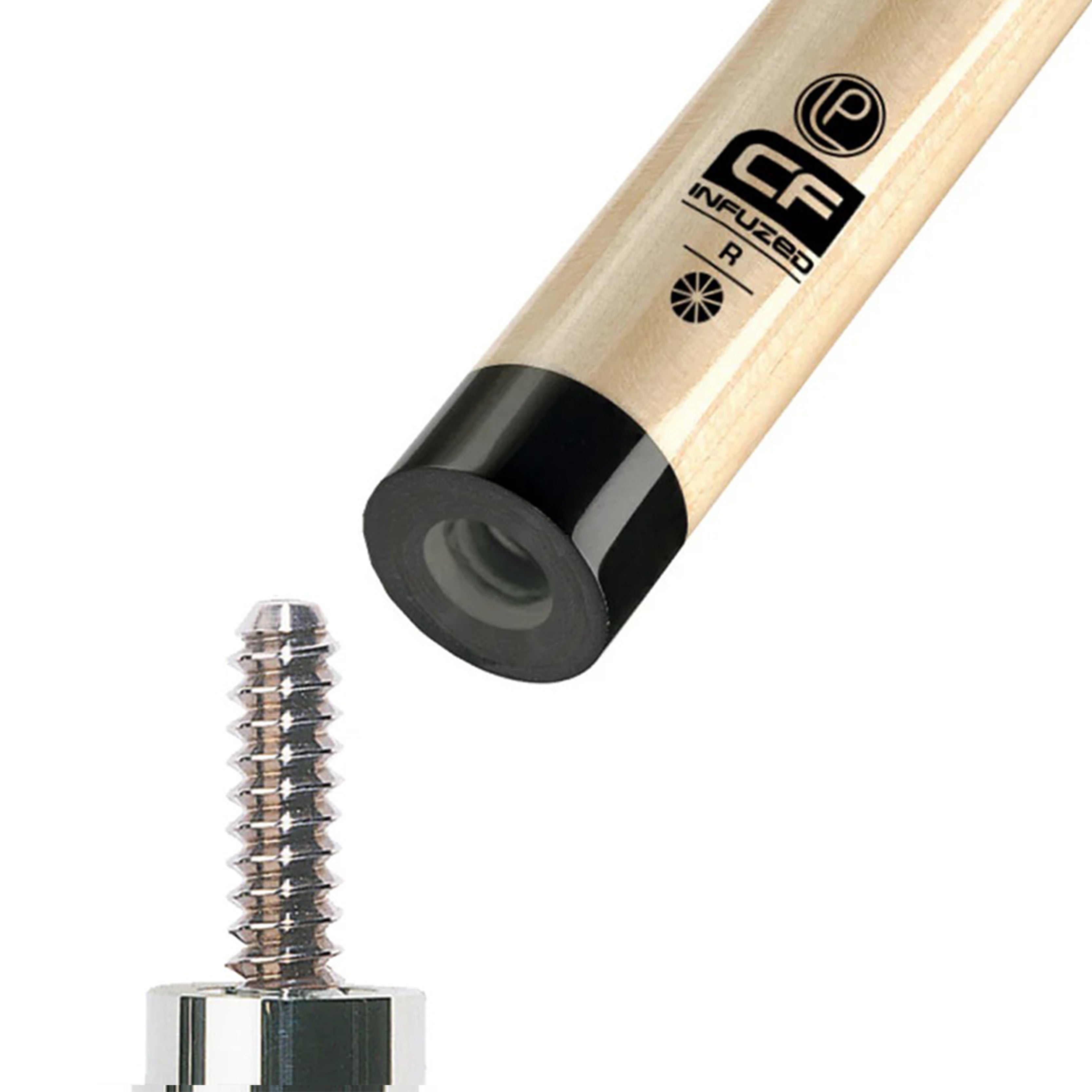 Lucasi LCPNWBUTT3-R Pro OD Series - Ebony Cue Butt