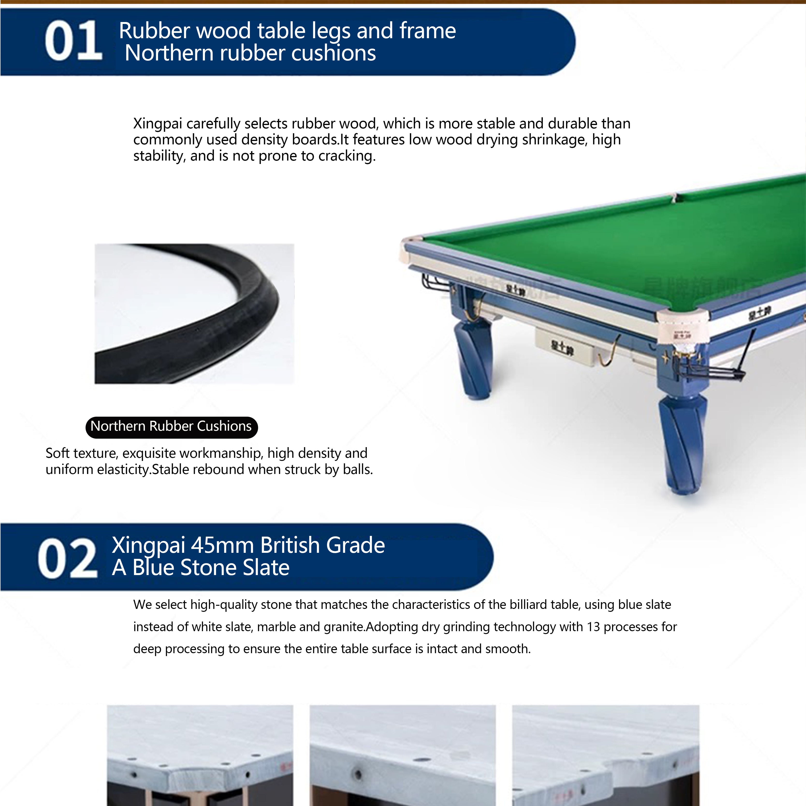Xingpai Cangqiong Snooker Table