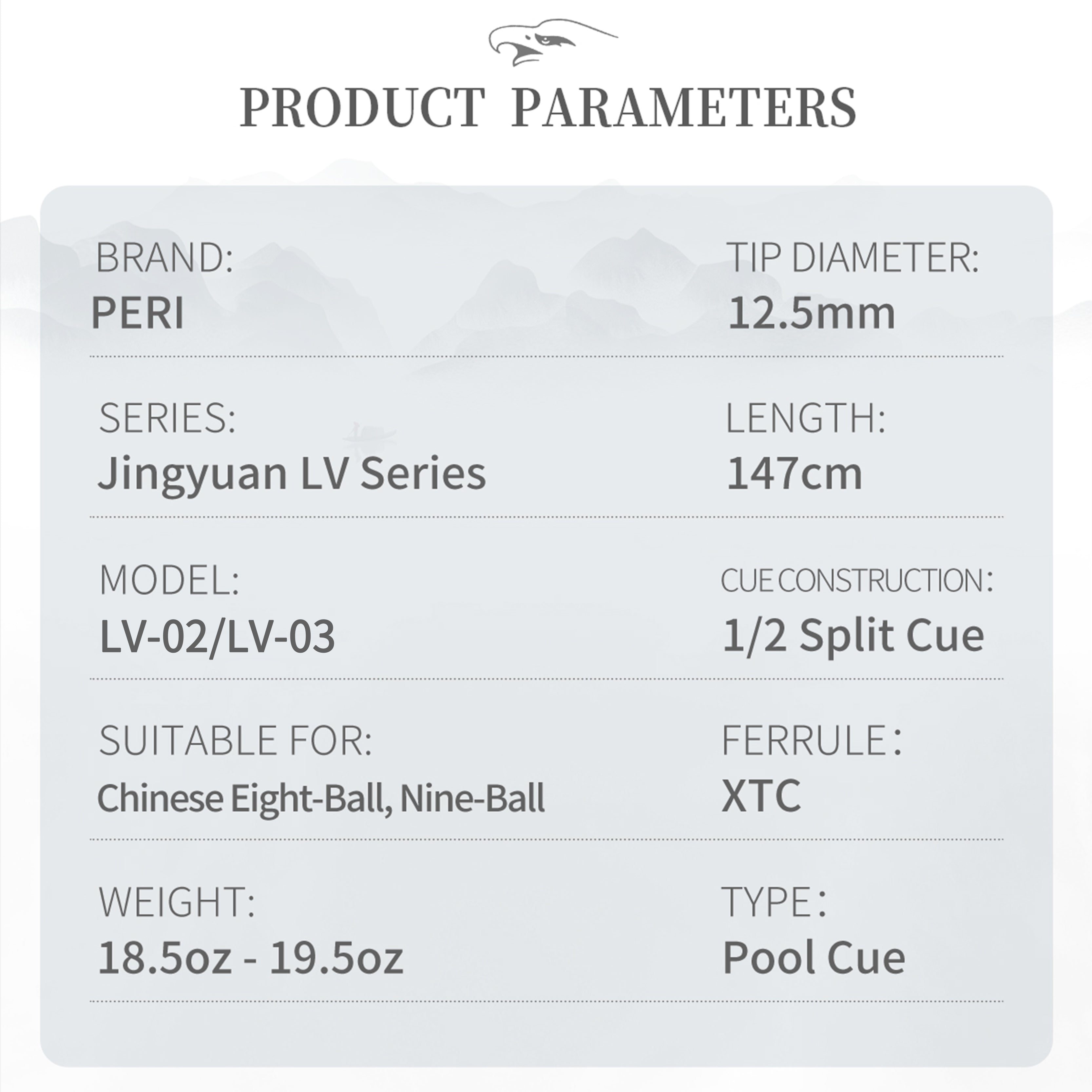 PERI cue JINGYUAN Series