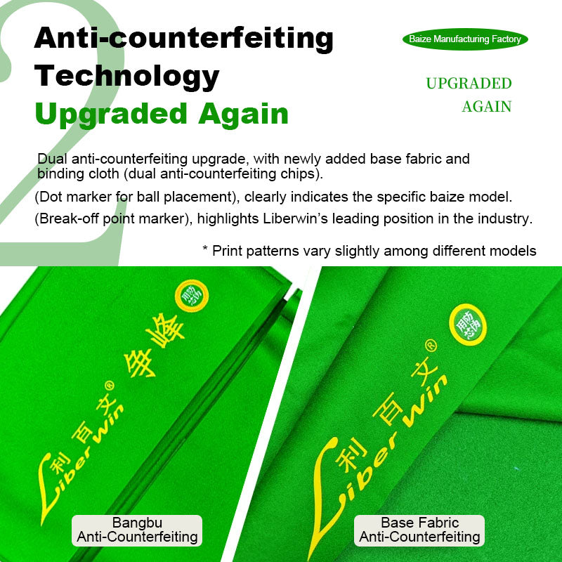 Liberwin Zhengfeng Snooker Cloth