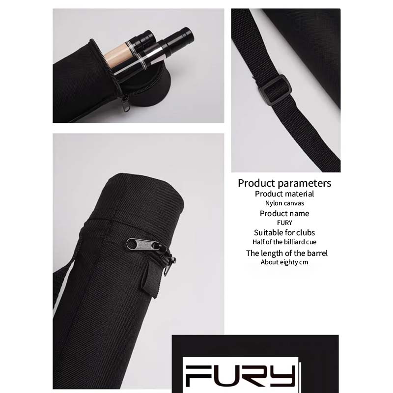 FURY 2-Hole 1/2 Split Billiards Cue Case