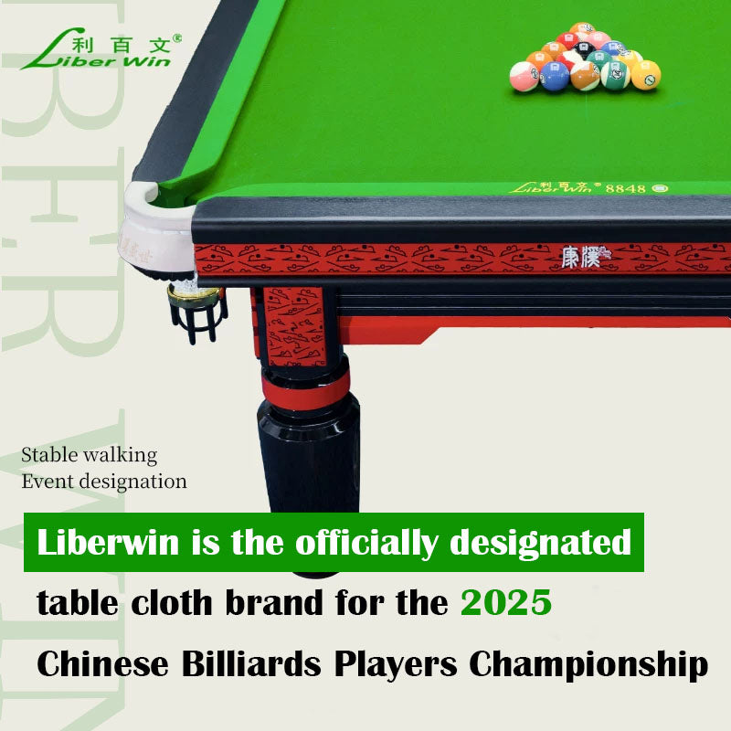 LiberWin Everest Snooker Cloth Full Set