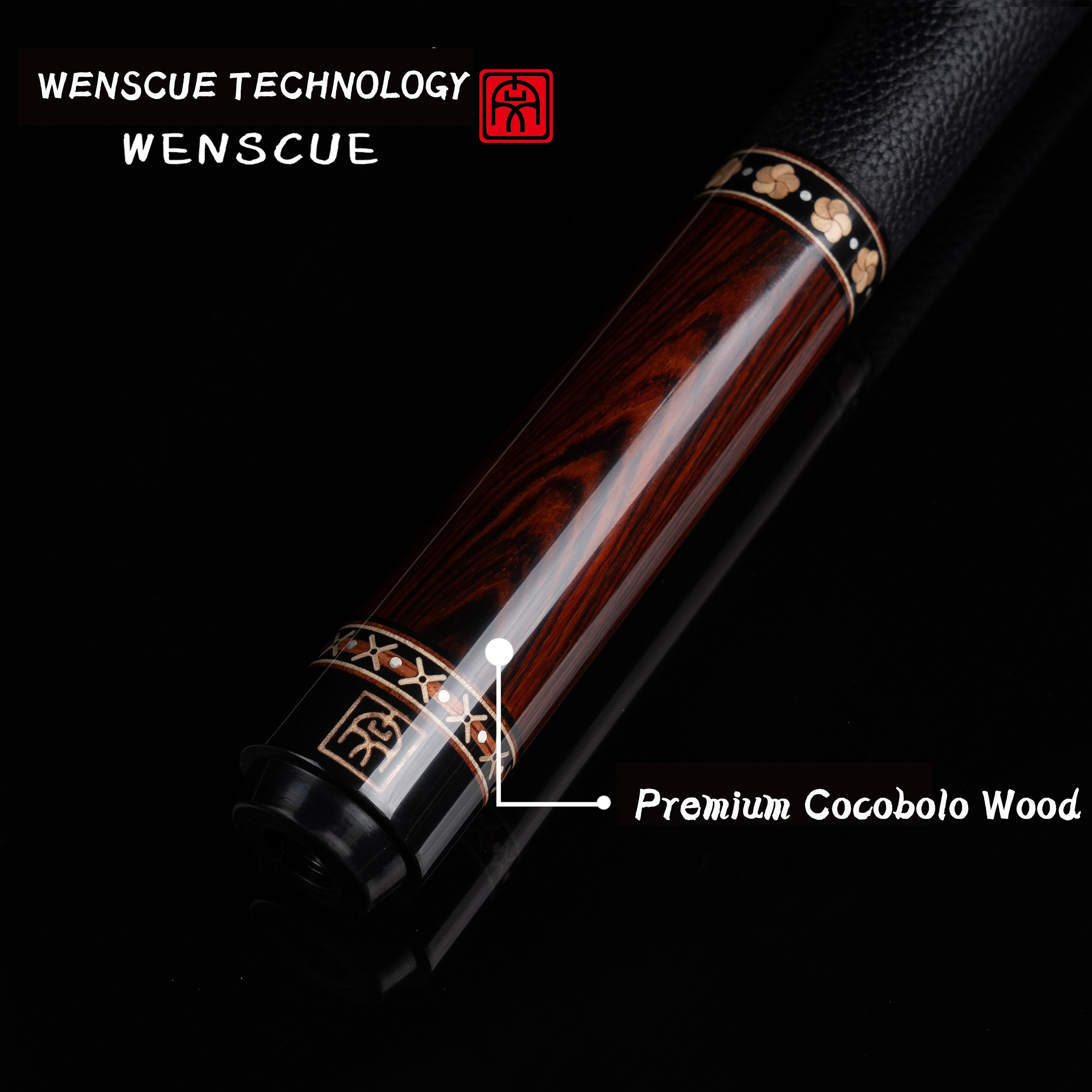 WENSCUE Kikiri Premium Cocobolo Wood Cue