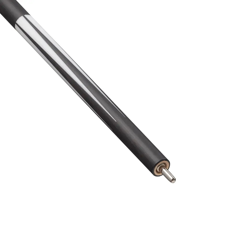Lucasi LHF71 Hybrid Matte Charcoal/Imitation Bone & Rose Gold Inlays Cue with Black Wrapless Handle